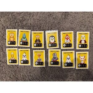 Veefriends 12 card lot Complete & Collect ZeroCool Near Mint birds reliable Rat